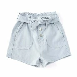 Buy ✨ Chelsea & Violet 👧 Girls Big 👧 Girls 7-16 Paperbag- Waist Shorts White ✨ -Chelsea & Violet Sales unnamed file 1039