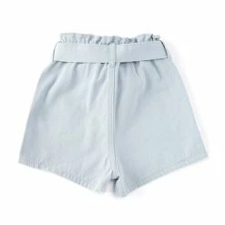 Buy ✨ Chelsea & Violet 👧 Girls Big 👧 Girls 7-16 Paperbag- Waist Shorts White ✨ -Chelsea & Violet Sales unnamed file 1040