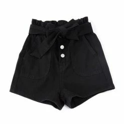 Buy ✨ Chelsea & Violet 👧 Girls Big 👧 Girls 7-16 Paperbag- Waist Shorts White ✨ -Chelsea & Violet Sales unnamed file 1041