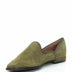 Best deal 🔔 Chelsea & Violet Lousa Velvet Slip-On Flats Moss ⌛ -Chelsea & Violet Sales unnamed file 1065