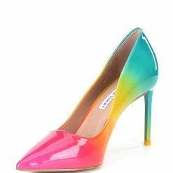 Best Pirce 🎉 Chelsea & Violet Carre Ombre Pointed Toe Pumps Rainbow 🎉 -Chelsea & Violet Sales unnamed file 1080