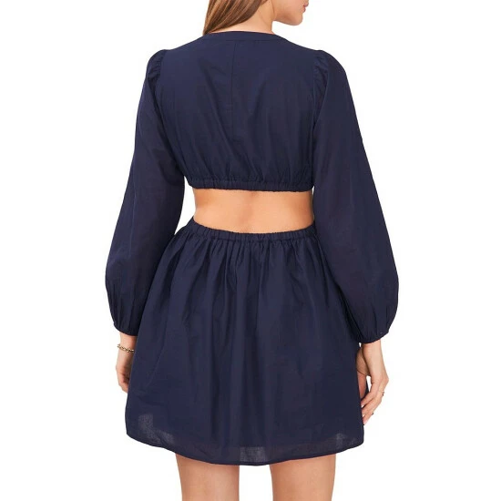 Brand new β€οΈ Chelsea & Violet V-Neck Long Sleeve Cut-Out Mini π Dress Classic Navy π₯ 4 Brand new β€οΈ Chelsea & Violet V-Neck Long Sleeve Cut-Out Mini π Dress Classic Navy π₯ - Image 2