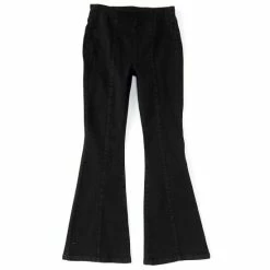 Hot Sale 😍 Chelsea & Violet 👧 Girls Big 👧 Girls 7-16 Seamed Flare Pull-On 👖 Jeans Bleach 🌟 -Chelsea & Violet Sales unnamed file 109