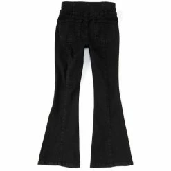 Hot Sale 😍 Chelsea & Violet 👧 Girls Big 👧 Girls 7-16 Seamed Flare Pull-On 👖 Jeans Bleach 🌟 -Chelsea & Violet Sales unnamed file 110