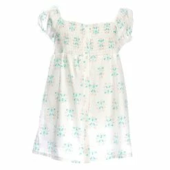 Best Sale 🔥 Chelsea & Violet Little 👧 Girls 2T-6X Smocked Floral A-line 👗 Dress White 💯