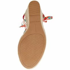 Wholesale ⭐ Chelsea & Violet Mariah Printed Ankle Wrap Wedge 🩴 Sandals Abstract Multi 🔔 -Chelsea & Violet Sales unnamed file 1125