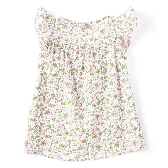 Hot Sale π Chelsea & Violet Big π§ Girls 7-16 Woven Floral Flutter Sleeve Blouse Pink π€© 4 Hot Sale π Chelsea & Violet Big π§ Girls 7-16 Woven Floral Flutter Sleeve Blouse Pink π€© - Image 2