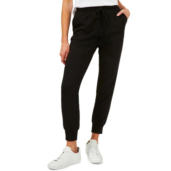 Deals π Chelsea & Violet Tassel Tie Slant Pocket Knit Coordinating Joggers Rich Black π― 5 Deals π Chelsea & Violet Tassel Tie Slant Pocket Knit Coordinating Joggers Rich Black π― - Image 3