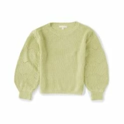 Promo 🎁 Chelsea & Violet 👧 Girls Big Girl 7-16 Crew Neck Textured Sweater Blush ✔️ -Chelsea & Violet Sales unnamed file 146