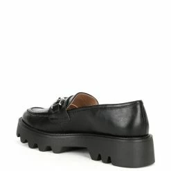 Best Pirce 😀 Chelsea & Violet Vera Leather Slip-On Lug Sole Loafers Black 😀 -Chelsea & Violet Sales unnamed file 167