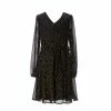 New 🔔 Chelsea & Violet 👧 Girls Big 👧 Girls 7-16 Long Sleeve Foiled Dot Wrap 👗 Dress Black/gold 🛒 -Chelsea & Violet Sales unnamed file 181