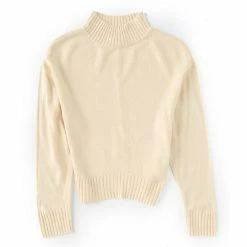 Best Sale 😉 Chelsea & Violet Big 👧 Girls 7-16 Ribbed Mock Neck Sweater Elderberry 👍 -Chelsea & Violet Sales unnamed file 204