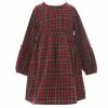 Best Pirce ❤️ Chelsea & Violet 👧 Girls Little 👧 Girls 2-6X Tartan Plaid Cord 👗 Dress 👍