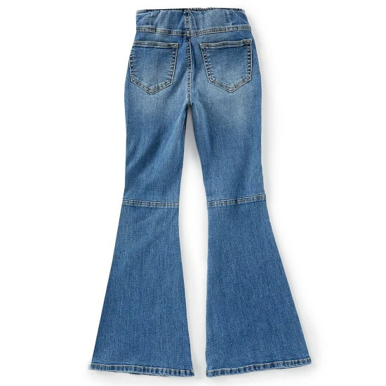 Outlet π₯° Chelsea & Violet π§ Girls Big π§ Girls 7-16 Flared Pull-On π Jeans Dark Stone 𧨠4 Outlet π₯° Chelsea & Violet π§ Girls Big π§ Girls 7-16 Flared Pull-On π Jeans Dark Stone 𧨠- Image 2