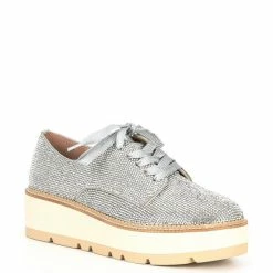 Budget 😉 Chelsea & Violet Insta Rhinestone Embellished Lace-Up Platform Oxfords Black 😀 -Chelsea & Violet Sales unnamed file 273