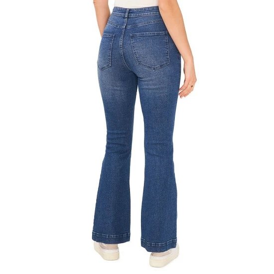 Buy π₯ Chelsea & Violet High Rise Stretch Indigo Denim 4-Pocket Flare π Jeans Quartz Wash π 4 Buy π₯ Chelsea & Violet High Rise Stretch Indigo Denim 4-Pocket Flare π Jeans Quartz Wash π - Image 2