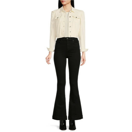 Buy π₯ Chelsea & Violet High Rise Stretch Indigo Denim 4-Pocket Flare π Jeans Quartz Wash π 10 Buy π₯ Chelsea & Violet High Rise Stretch Indigo Denim 4-Pocket Flare π Jeans Quartz Wash π - Image 8