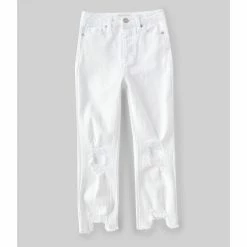 New 👍 Chelsea & Violet 👧 Girls Big 👧 Girls 7-16 Distressed Denim Ankle Jean Bleach 👍 -Chelsea & Violet Sales unnamed file 371