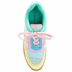 Deals ✔️ Chelsea & Violet Halle Multicolor Knit Platform Wedge 👟 Sneakers 👏 -Chelsea & Violet Sales unnamed file 453