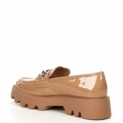 Best deal 👍 Chelsea & Violet Vera Patent Slip-On Lug Sole Loafers Latte 🎁 -Chelsea & Violet Sales unnamed file 518