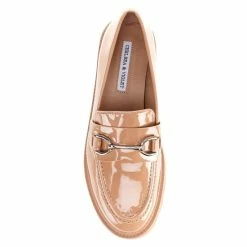 Best deal 👍 Chelsea & Violet Vera Patent Slip-On Lug Sole Loafers Latte 🎁 -Chelsea & Violet Sales unnamed file 520