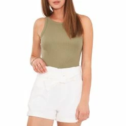 Brand new 😉 Chelsea & Violet Cropped Racer Crew Neck Sleeveless Knit Tee Flame Scarlet 🌟 -Chelsea & Violet Sales unnamed file 549