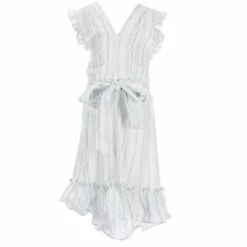 Top 10 🔥 Chelsea & Violet 👧 Girls Big 👧 Girls 7-16 Cap Sleeve V-Neck Striped Ruffled Hi-Low 👗 Dress Tan Stripe 😍 -Chelsea & Violet Sales unnamed file 556