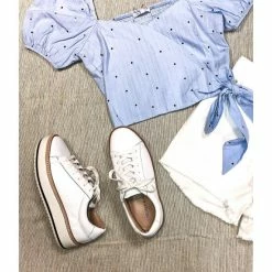 Best reviews of 😉 Chelsea & Violet Minie Leather Platform Lace-Up 👟 Sneakers White 👍 -Chelsea & Violet Sales unnamed file 58