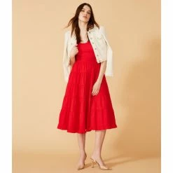 Coupon 🤩 Chelsea & Violet Point Collar Long Puff Sleeve Button Front Cropped Denim Jacket Toasted Ivory 😉 -Chelsea & Violet Sales unnamed file 589