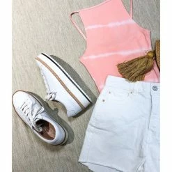 Best reviews of 😉 Chelsea & Violet Minie Leather Platform Lace-Up 👟 Sneakers White 👍 -Chelsea & Violet Sales unnamed file 59
