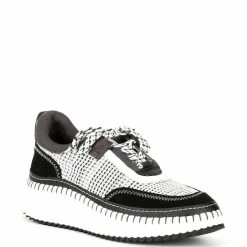 Flash Sale 🧨 Chelsea & Violet Halle Knit Platform Wedge 👟 Sneakers Black/multi 😀