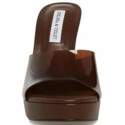 Discount 🤩 Chelsea & Violet Joele Clear Platform 👗 Dress 🩴 Sandals 🔔 -Chelsea & Violet Sales unnamed file 618