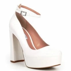 Promo 🎁 Chelsea & Violet Mia Patent Ankle Strap Platform Pumps Black 🎉 -Chelsea & Violet Sales unnamed file 651