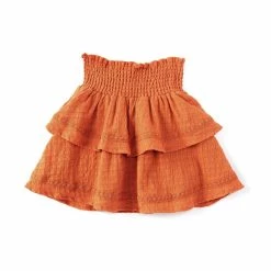 Promo 🎁 Chelsea & Violet Big 👧 Girls 7-16 Crochet Detail Ruffle Tiered 👗 Skirt Yellow 🔔 -Chelsea & Violet Sales unnamed file 731