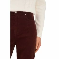 Flash Sale ✔️ Chelsea & Violet High Rise 5-Pocket Stretch Corduroy Flare 👖 Jeans Merlot 💯 -Chelsea & Violet Sales unnamed file 747