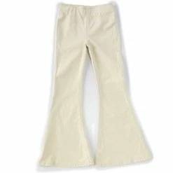 Budget 😍 Chelsea & Violet 👧 Girls Big 👧 Girls 7-16 Pull-On Corduroy Flared Pant Ivory 🔔