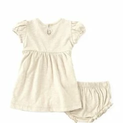 Best Sale 🛒 Chelsea & Violet Baby 👧 Girls 12-24 Months Cap Sleeve Slub Jersey 👗 Dress Magenta ⭐ -Chelsea & Violet Sales unnamed file 775