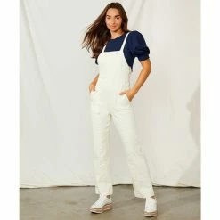 Best reviews of 🎁 Chelsea & Violet Sleeveless Square Neck Straight Leg Denim Jumpsuit Toasted Ivory 🛒 -Chelsea & Violet Sales unnamed file 779