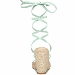 Best deal 🛒 Chelsea & Violet Mariah Ankle Wrap Wedge 🩴 Sandals Black 😀 -Chelsea & Violet Sales unnamed file 783