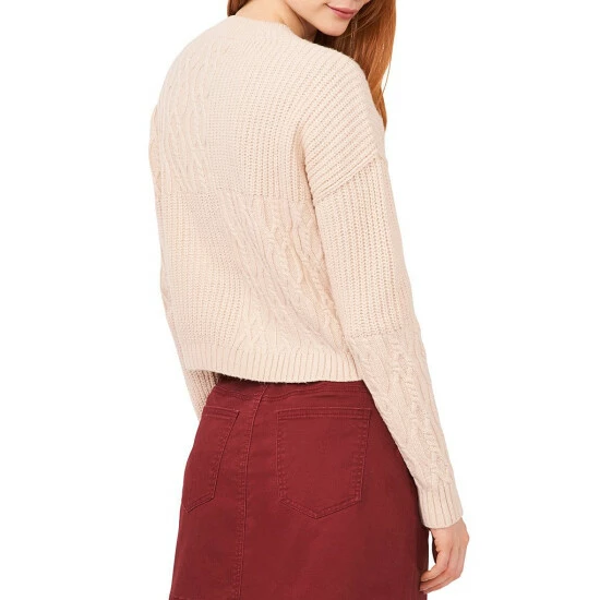 Cheapest π Chelsea & Violet V-Neck Drop Shoulder Long Sleeve Cropped Sweater Pearl π 4 Cheapest π Chelsea & Violet V-Neck Drop Shoulder Long Sleeve Cropped Sweater Pearl π - Image 2