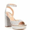 Deals 🛒 Chelsea & Violet Cora Rhinestone Embellished Platform 👗 Dress 🩴 Sandals Gold 🤩 -Chelsea & Violet Sales unnamed file 84