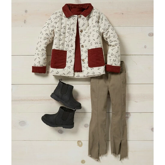 Deals π Chelsea & Violet Little π§ Girls 2T-6T Ribbed Knit Top Crimson π 4 Deals π Chelsea & Violet Little π§ Girls 2T-6T Ribbed Knit Top Crimson π - Image 2