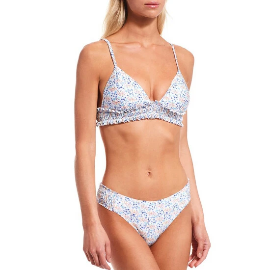 Best Pirce π― Chelsea & Violet βοΈ Summer Romance Smocked Bralette Swim Top & Smocked Side Swim Bottom 2-Piece Set Multi π€© 3 Best Pirce π― Chelsea & Violet βοΈ Summer Romance Smocked Bralette Swim Top & Smocked Side Swim Bottom 2-Piece Set Multi π€©