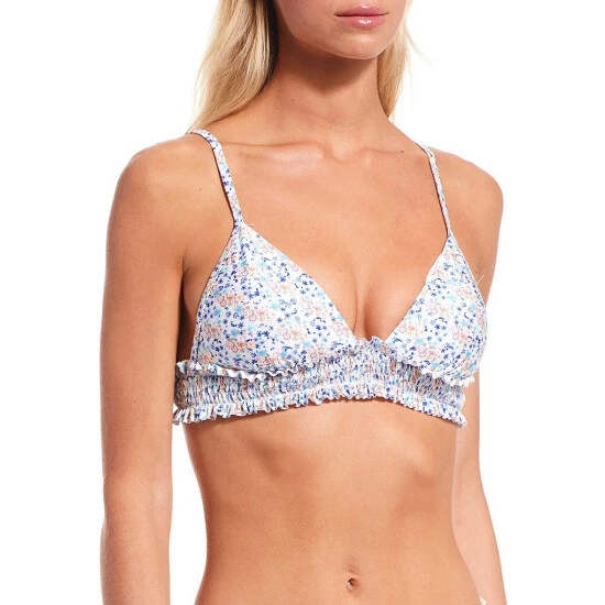 Best Pirce π― Chelsea & Violet βοΈ Summer Romance Smocked Bralette Swim Top & Smocked Side Swim Bottom 2-Piece Set Multi π€© 5 Best Pirce π― Chelsea & Violet βοΈ Summer Romance Smocked Bralette Swim Top & Smocked Side Swim Bottom 2-Piece Set Multi π€© - Image 3