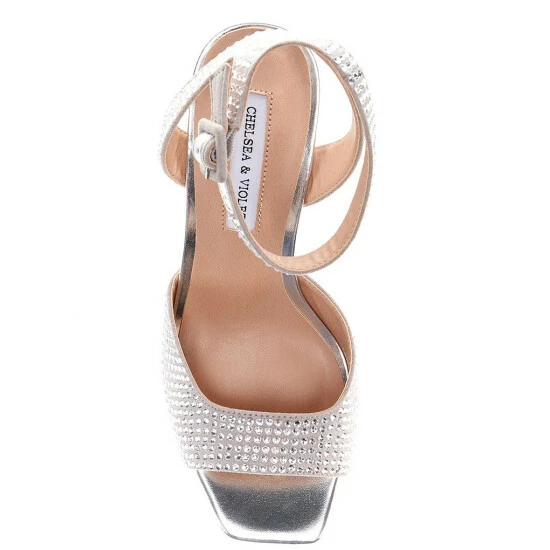 Deals π Chelsea & Violet Cora Rhinestone Embellished Platform π Dress π©΄ Sandals Gold π€© 7 Deals π Chelsea & Violet Cora Rhinestone Embellished Platform π Dress π©΄ Sandals Gold π€© - Image 5