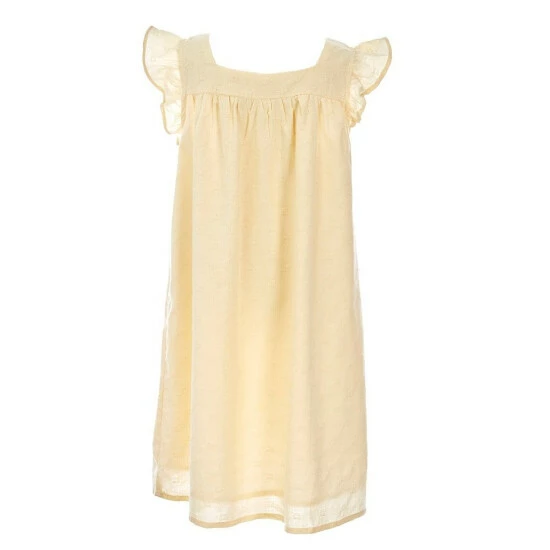Brand new π Chelsea & Violet Big π§ Girls 7-16 Woven Flutter Sleeve π Dress Light Yellow β€οΈ 4 Brand new π Chelsea & Violet Big π§ Girls 7-16 Woven Flutter Sleeve π Dress Light Yellow β€οΈ - Image 2