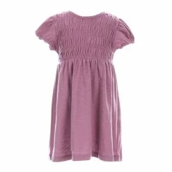 Best Pirce 🛒 Chelsea & Violet Little 👧 Girls 2T-6X Slub Knit Short Sleeve 👗 Dress Magenta 🎉