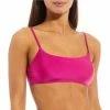 Cheap 🛒 Chelsea & Violet Family Matching Solid Scoop Bralette Swim Top Fuchsia 🥰