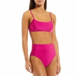 Cheap 🛒 Chelsea & Violet Family Matching Solid Scoop Bralette Swim Top Fuchsia 🥰 -Chelsea & Violet Sales unnamed file 939