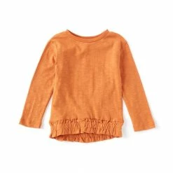 Top 10 😍 Chelsea & Violet Baby 👧 Girls 12-24 Months Slub Knit Long Sleeve Tee Green 🎉